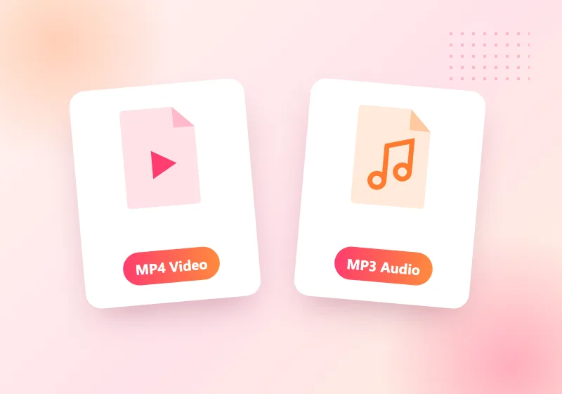 MP4 and MP3 – TikTokio TikTok downloader feature